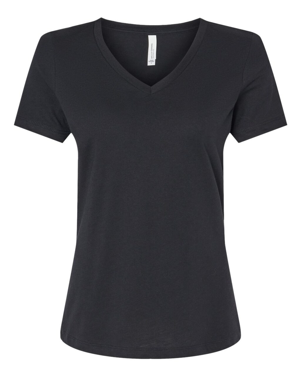 BELLA + CANVAS® Women's Relaxed Heather CVC V-Neck Short Sleeve T-Shirt - 6405CVC